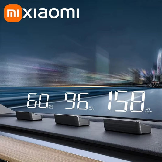 Xiaomi In-vehicle Speedometer HUD Head Up Display Digital Speed Mete GPS Compass Multifunctional Car Windshield Projector 2025