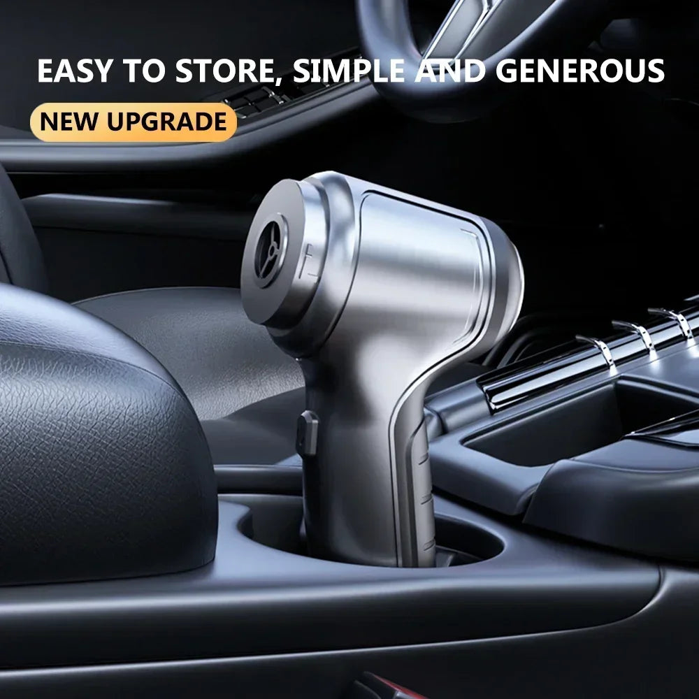 Wireless Car Vacuum Cleaner – High-Power Suction with Smart Dual Mode for Deep & Quick Cleaning
