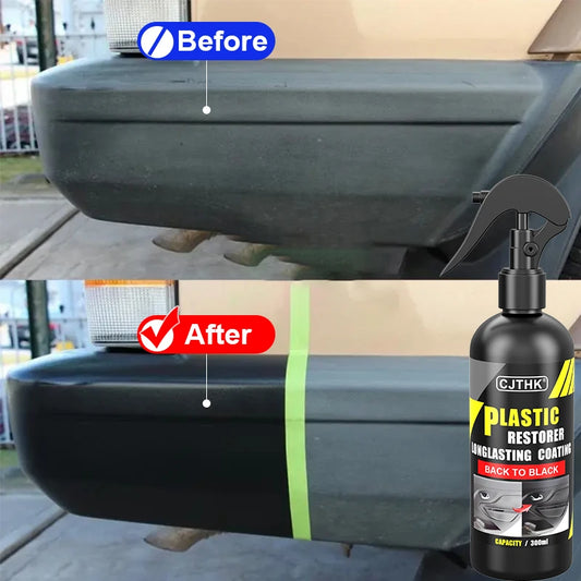 Back to Black – Long-Lasting Car Plastic & Trim Restorer with Ceramic Coating