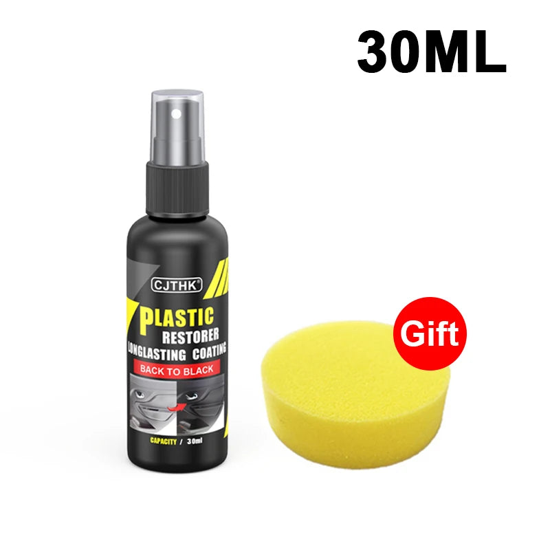 Back to Black – Long-Lasting Car Plastic & Trim Restorer with Ceramic Coating