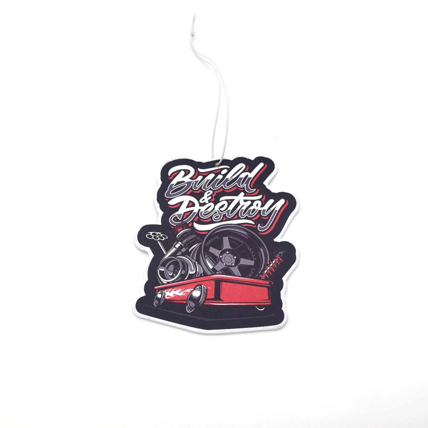JDM Car-Themed Hanging Air Freshener – Rearview Mirror Perfume Decoration