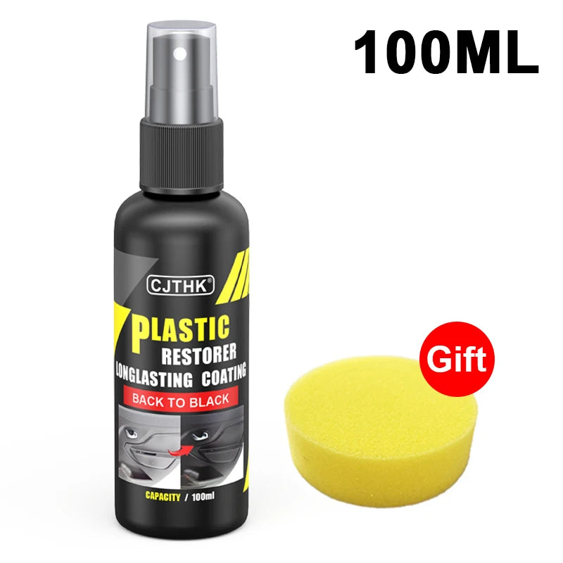 Back to Black – Long-Lasting Car Plastic & Trim Restorer with Ceramic Coating