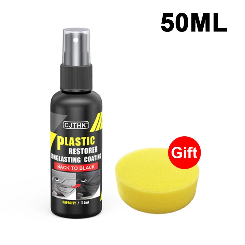Back to Black – Long-Lasting Car Plastic & Trim Restorer with Ceramic Coating