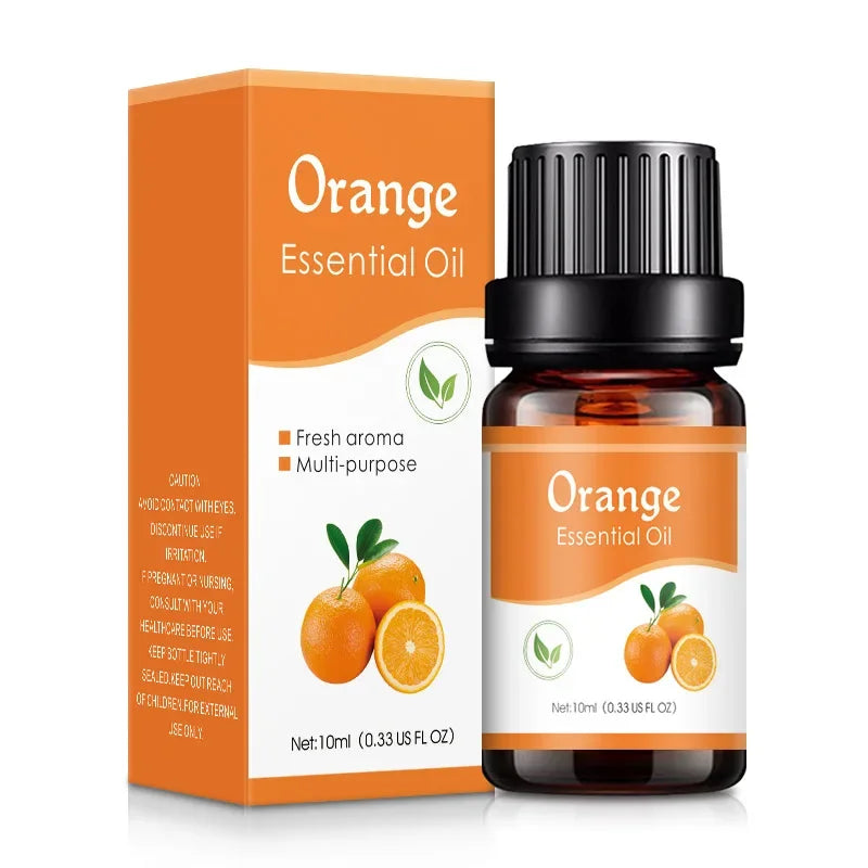 18 Flavors Essential Oils for Aroma Diffuser – 10ml Air Freshener Scents for Car Humidifiers