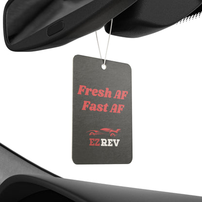 Car Air Freshener - Fresh AF Fast AF - EZREV