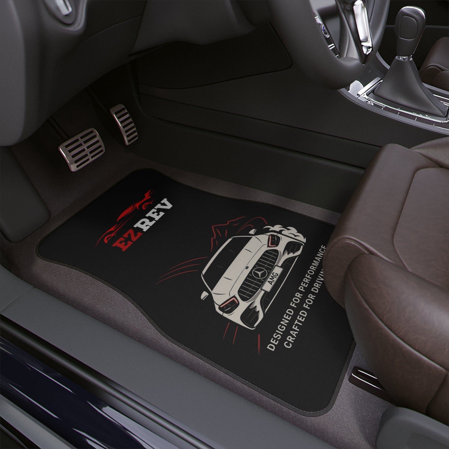 EZREV Night Drive Car Mat - Mercedes