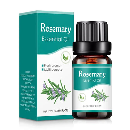 18 Flavors Essential Oils for Aroma Diffuser – 10ml Air Freshener Scents for Car Humidifiers