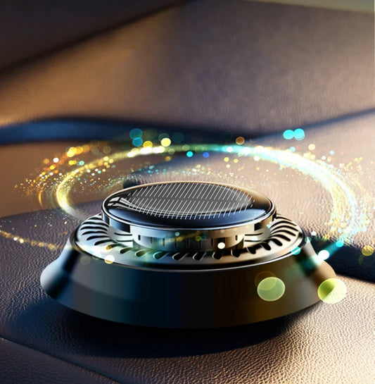 Powered Car Aromatherapy Diffuser – Automatic Rotation Air Freshener for Essential Oils