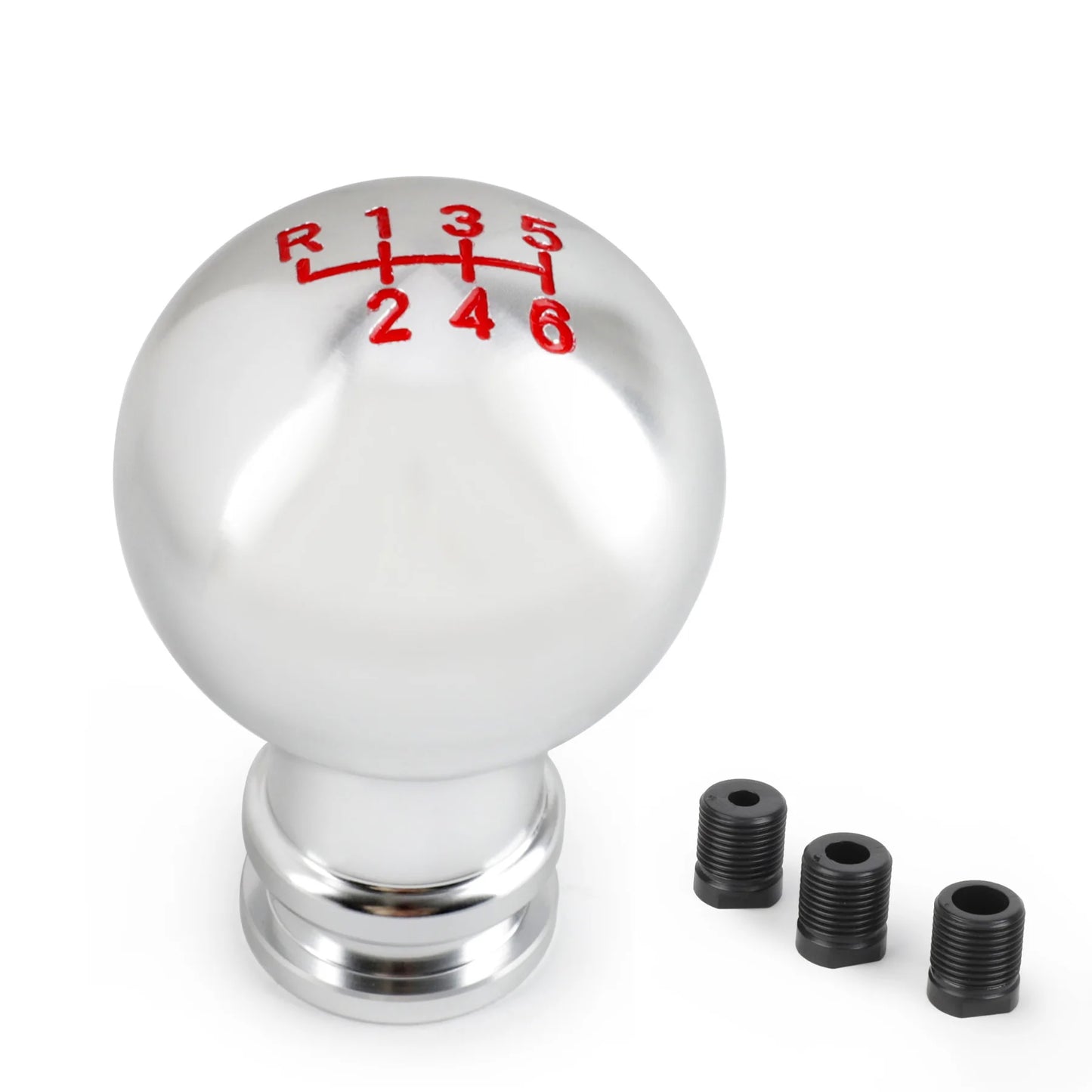 5/6/10 Speed Aluminum Gear Shift Knob – Universal Fit for Manual Transmission – M8, M10, M12