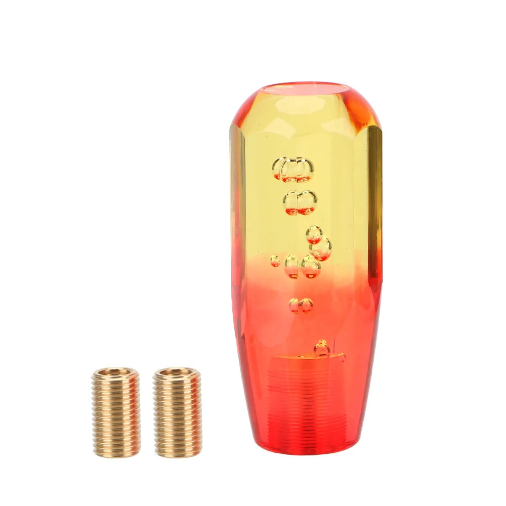 Crystal Bubble Gear Shift Knob – 10/15CM Universal Fit for Manual Transmission