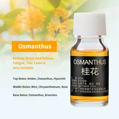 18 Flavors Essential Oils for Aroma Diffuser – 10ml Air Freshener Scents for Car Humidifiers