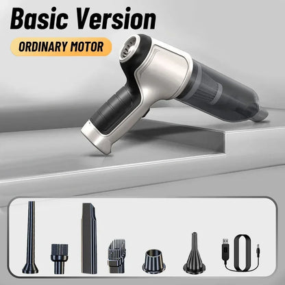 Wireless Car Vacuum Cleaner – High-Power Suction with Smart Dual Mode for Deep & Quick Cleaning