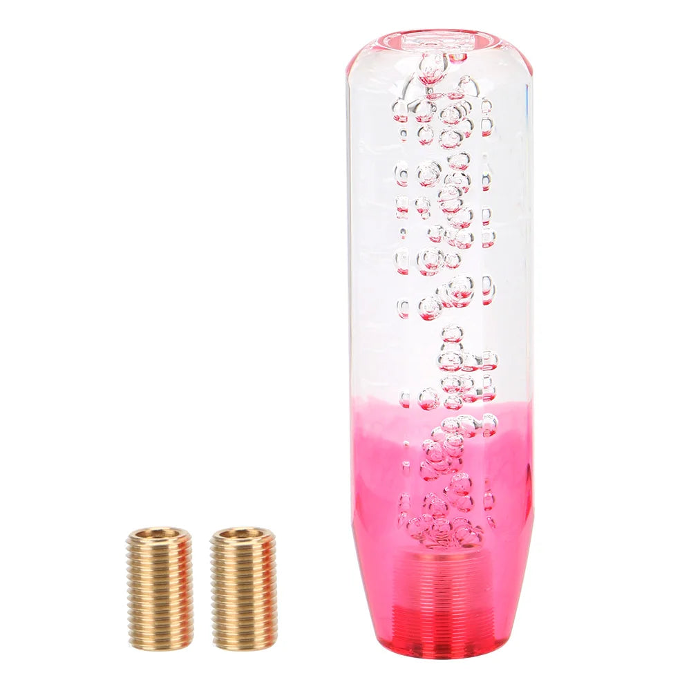 Crystal Bubble Gear Shift Knob – 10/15CM Universal Fit for Manual Transmission