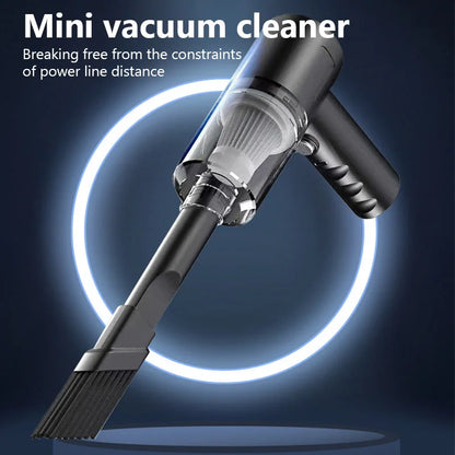 Wireless Handheld Vacuum Cleaner – Powerful 120W Dual-Use for Car & Home