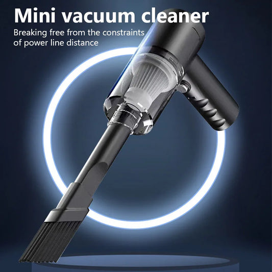Wireless Handheld Vacuum Cleaner – Powerful 120W Dual-Use for Car & Home