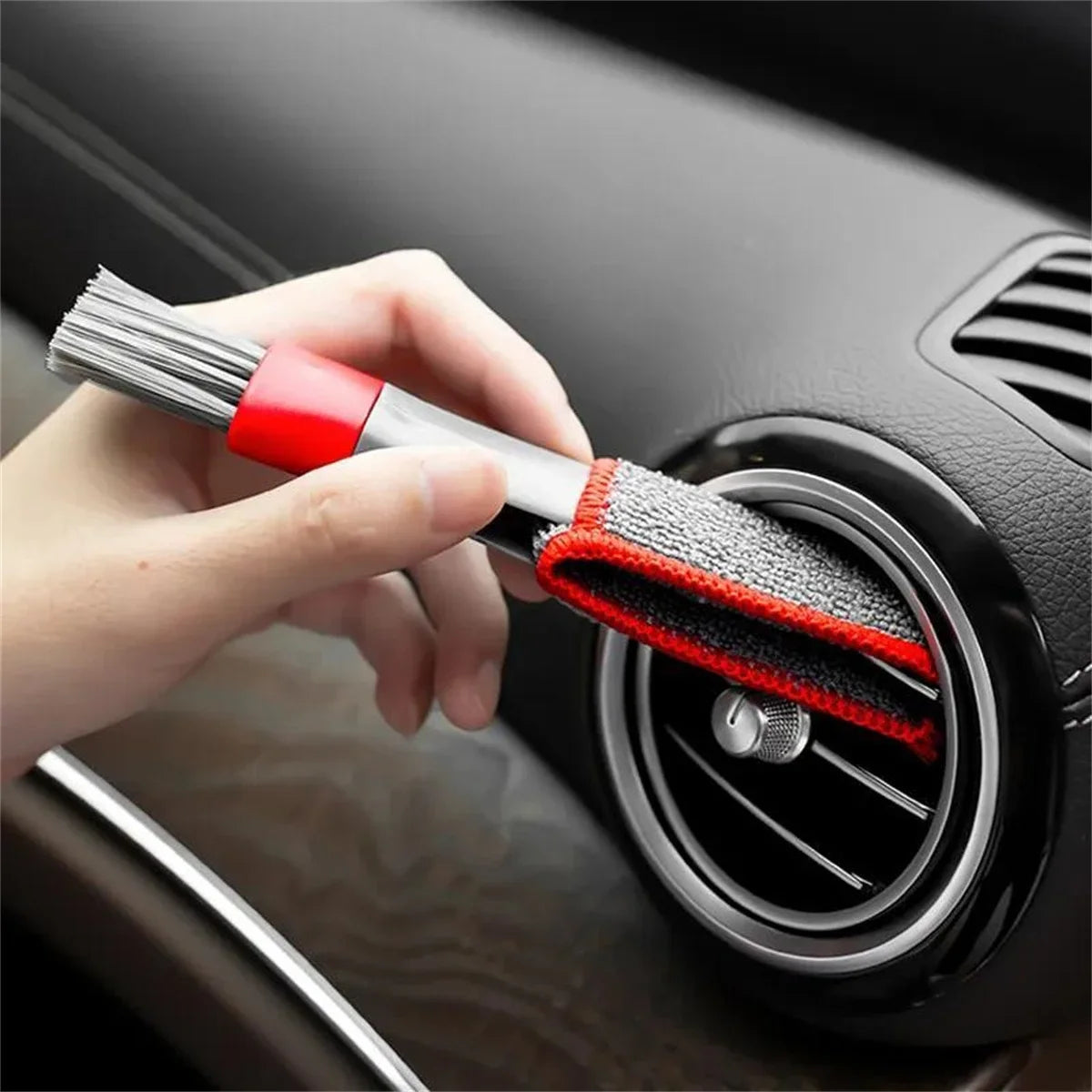 Car Air Vent Cleaning Brush – Multi-Purpose Interior Dust Cleaner
