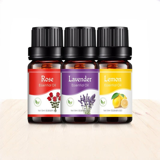 18 Flavors Essential Oils for Aroma Diffuser – 10ml Air Freshener Scents for Car Humidifiers