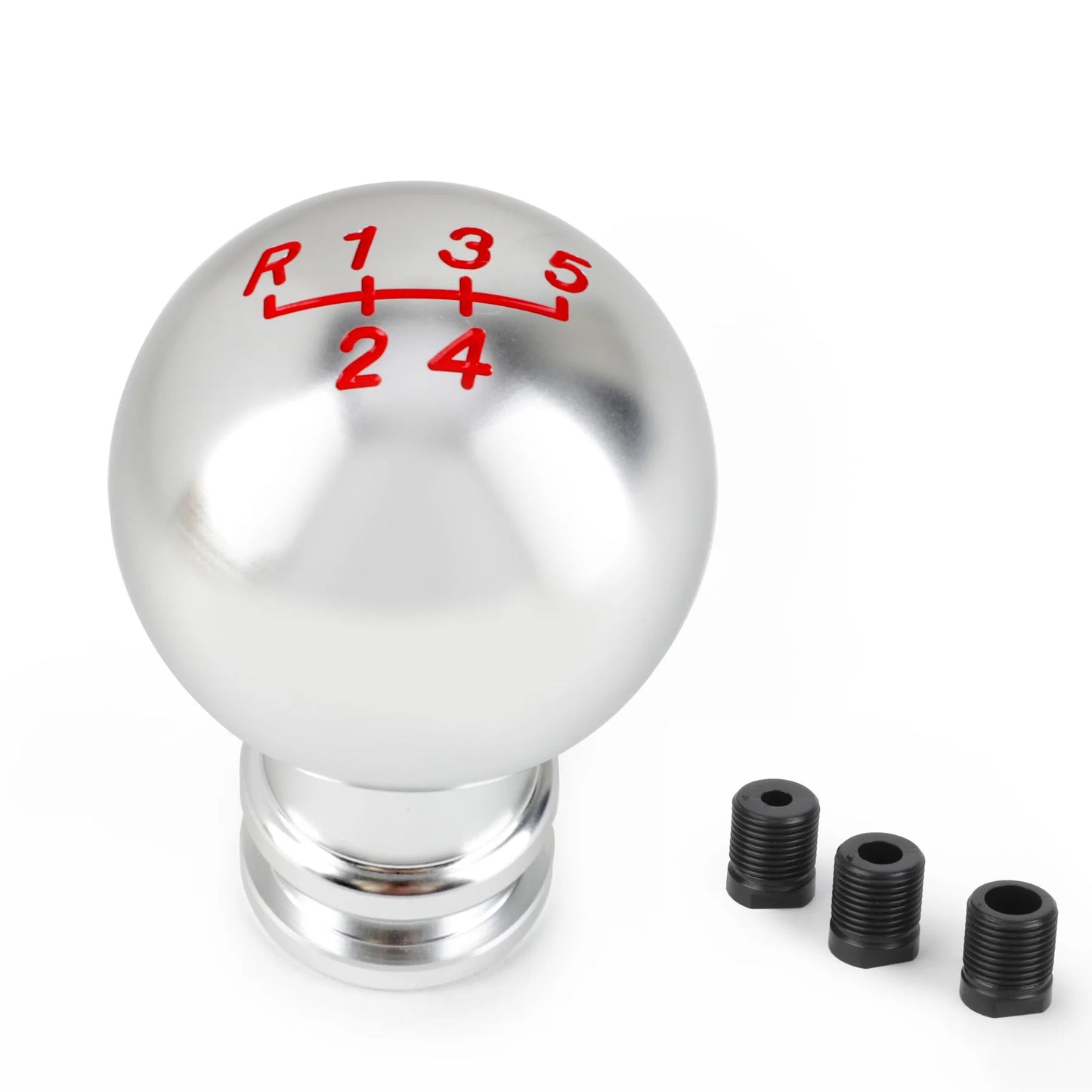 5/6/10 Speed Aluminum Gear Shift Knob – Universal Fit for Manual Transmission – M8, M10, M12
