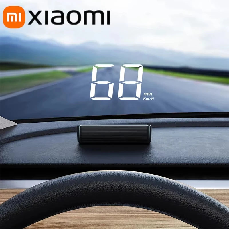 Xiaomi In-vehicle Speedometer HUD Head Up Display Digital Speed Mete GPS Compass Multifunctional Car Windshield Projector 2025