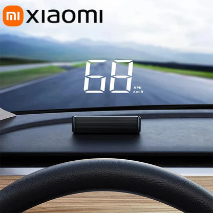 Xiaomi In-vehicle Speedometer HUD Head Up Display Digital Speed Mete GPS Compass Multifunctional Car Windshield Projector 2025
