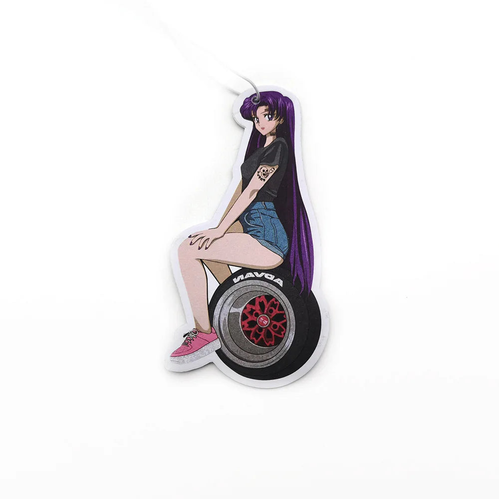 JDM Car-Themed Hanging Air Freshener – Rearview Mirror Perfume Decoration