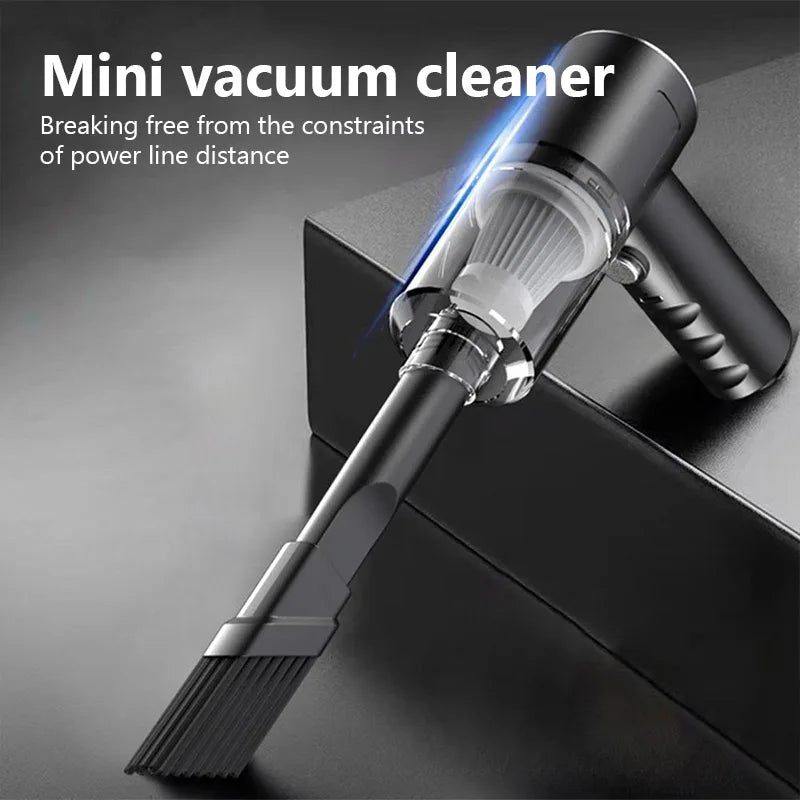 Wireless Handheld Vacuum Cleaner – Powerful 120W Dual-Use for Car & Home