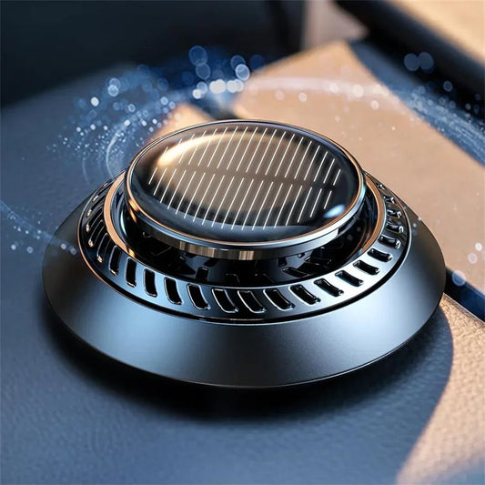 Powered Car Aromatherapy Diffuser – Automatic Rotation Air Freshener for Essential Oils