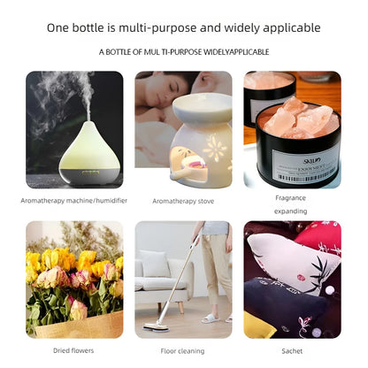 18 Flavors Essential Oils for Aroma Diffuser – 10ml Air Freshener Scents for Car Humidifiers