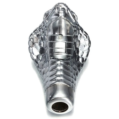 Universal Cobra Snake LED Gear Shift Knob – Chrome Red & Blue