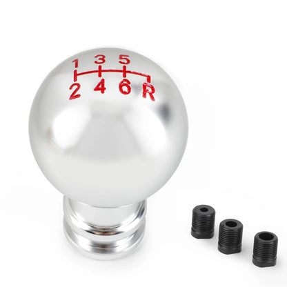5/6/10 Speed Aluminum Gear Shift Knob – Universal Fit for Manual Transmission – M8, M10, M12