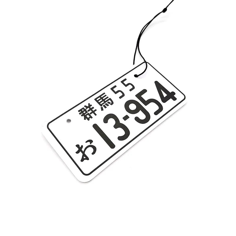 JDM Car-Themed Hanging Air Freshener – Rearview Mirror Perfume Decoration