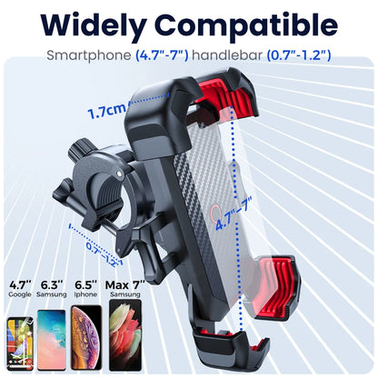 Joyroom 360° Bike Phone Holder – Universal Mount for 4.7–7" Phones