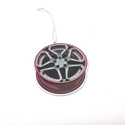 JDM Car-Themed Hanging Air Freshener – Rearview Mirror Perfume Decoration