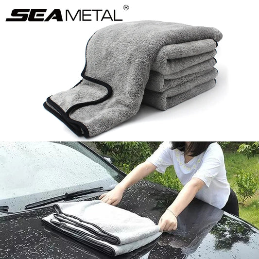 Ultra-Soft Microfiber Car Washing Towel – High Absorbent Drying Cloth