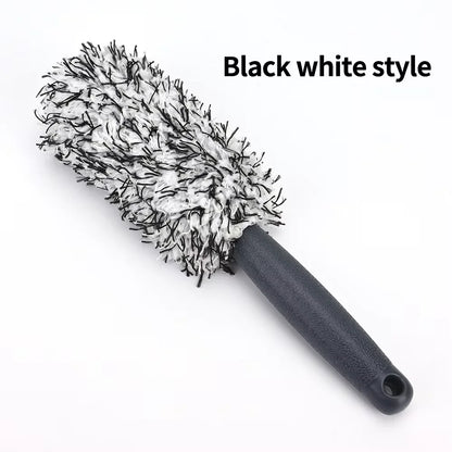Plush Car Wheel & Rim Cleaning Brush – Professional Grade Tire Detailing Tool