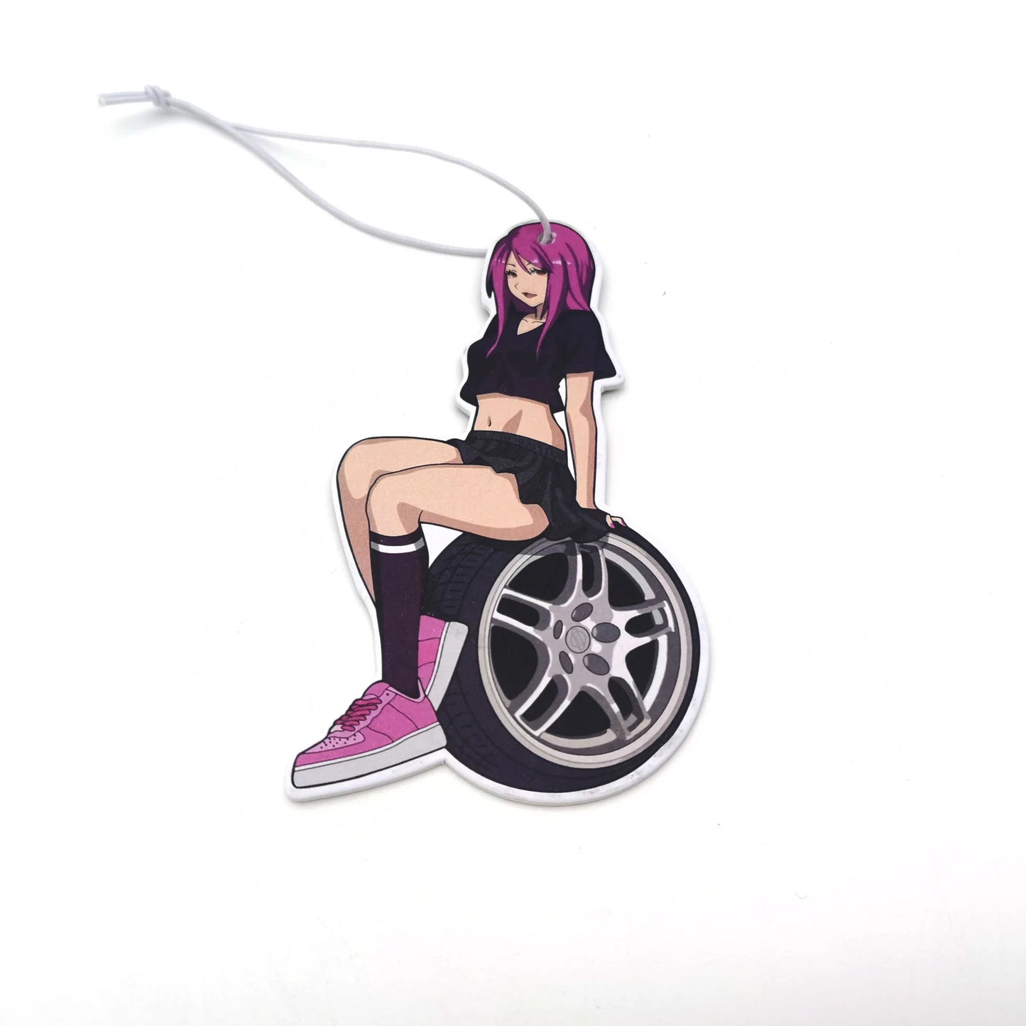 JDM Car-Themed Hanging Air Freshener – Rearview Mirror Perfume Decoration