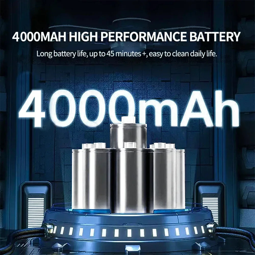 Wireless Car Vacuum Cleaner – High-Power Suction with Smart Dual Mode for Deep & Quick Cleaning