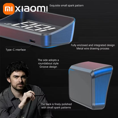 Xiaomi In-vehicle Speedometer HUD Head Up Display Digital Speed Mete GPS Compass Multifunctional Car Windshield Projector 2025