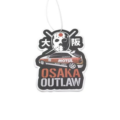 JDM Car-Themed Hanging Air Freshener – Rearview Mirror Perfume Decoration