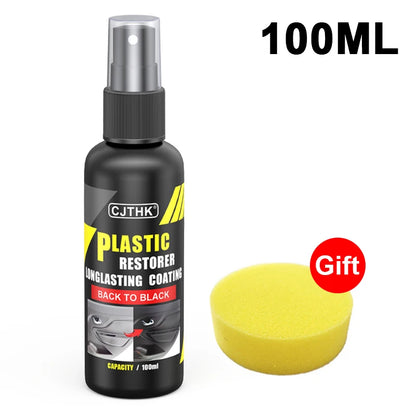Back to Black – Long-Lasting Car Plastic & Trim Restorer with Ceramic Coating