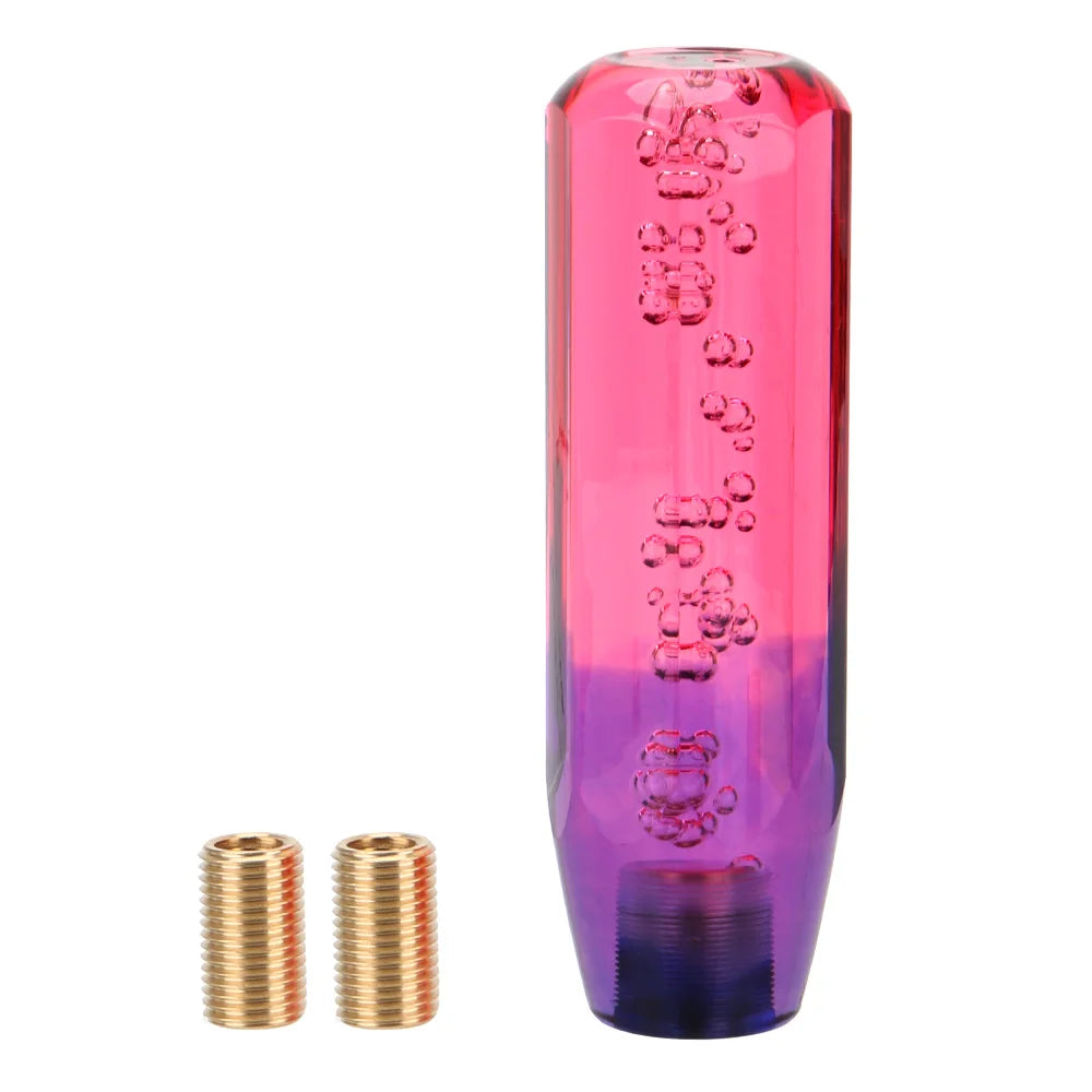 Crystal Bubble Gear Shift Knob – 10/15CM Universal Fit for Manual Transmission