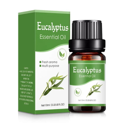18 Flavors Essential Oils for Aroma Diffuser – 10ml Air Freshener Scents for Car Humidifiers