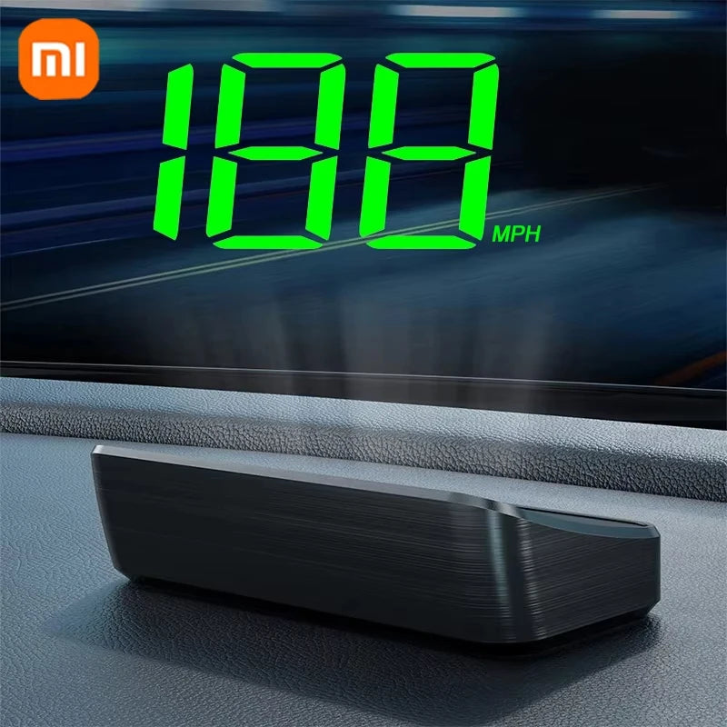 Xiaomi In-vehicle Speedometer HUD Head Up Display Digital Speed Mete GPS Compass Multifunctional Car Windshield Projector 2025