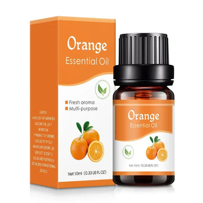 18 Flavors Essential Oils for Aroma Diffuser – 10ml Air Freshener Scents for Car Humidifiers