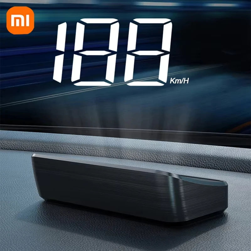 Xiaomi In-vehicle Speedometer HUD Head Up Display Digital Speed Mete GPS Compass Multifunctional Car Windshield Projector 2025