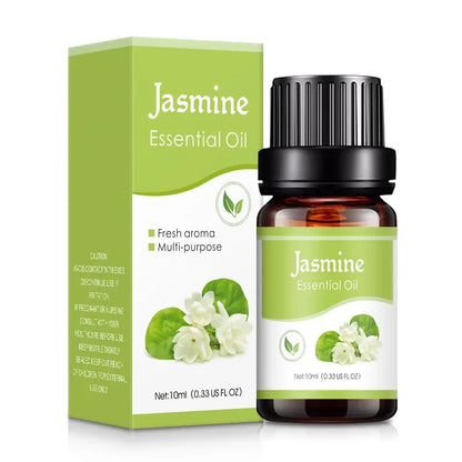 18 Flavors Essential Oils for Aroma Diffuser – 10ml Air Freshener Scents for Car Humidifiers